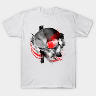 Inverted Skull Trash Polka T-Shirt